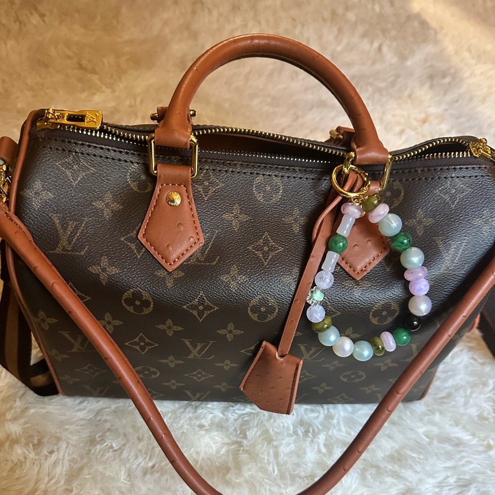 Brown Monogram LV Speedy Boho 30 Handbag